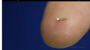 Neural Dust Implant on Fingertip