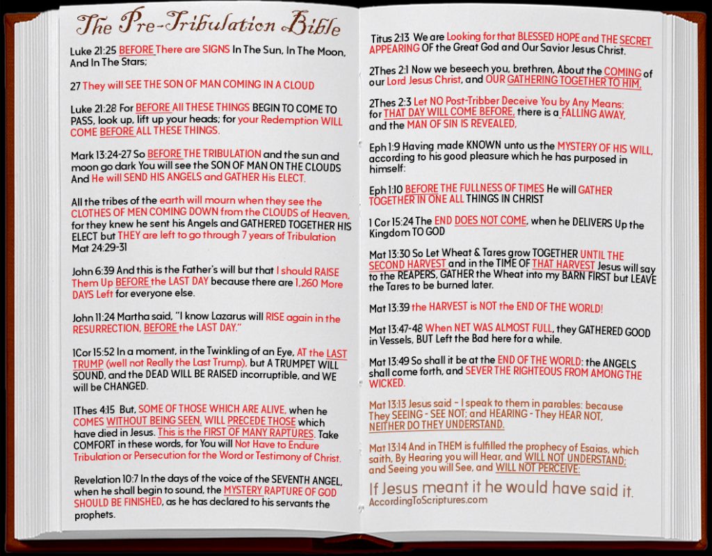 Tribulation Scriptures Memes: Resurrection / Rapture - According to Scriptures
